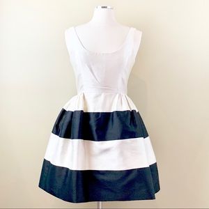 ✂️ Chloe & Reese Custom Dress Black/Ivory Silk